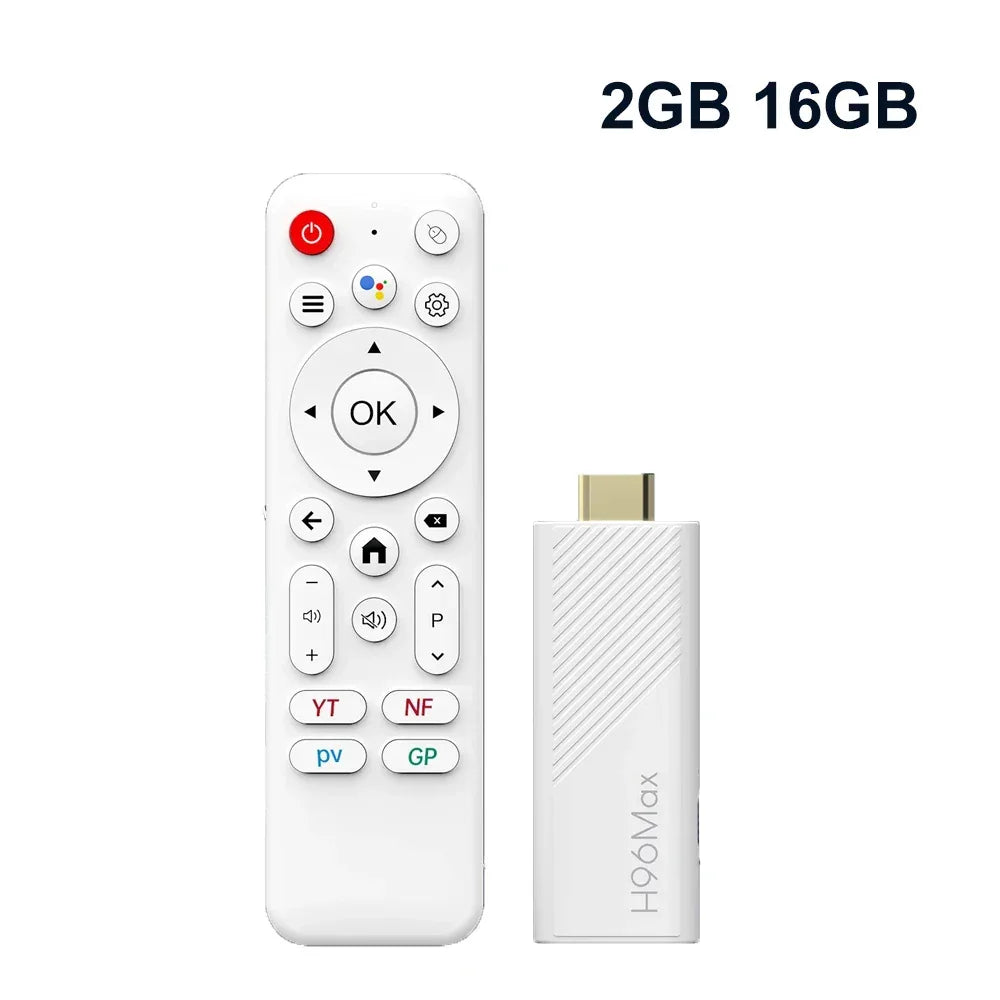 H96 MAX H313 TV Stick Allwinner H313 Quad Core mini smart TV BOX 4K Wifi6 BT5.0 Google voice assistant Smart Set Top Box