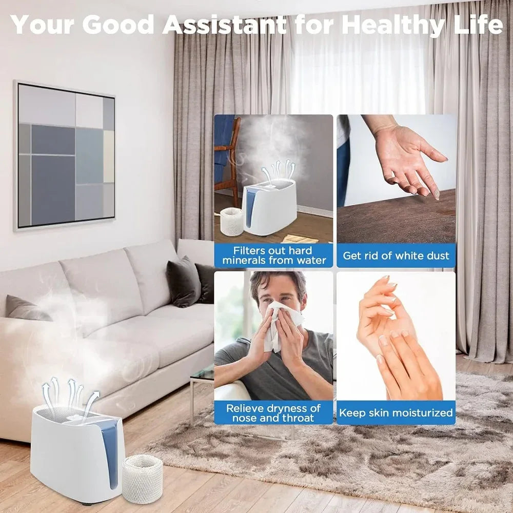 2PCS WF2 Humidifier Filter for Kaz Vicks V3100 V3500 V3500N V3600 V3800 V3850 V3900 VEV320 Honeywell HCM-300T