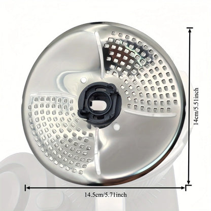 TM7 Protective Cover Peeler Cutter, Blade Cover Attachment for Thermomix TM6 TM5 TM7 Vegetables Stainless Steel, Kitchen Accesso