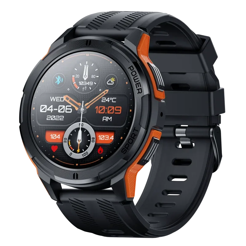 BWSMRIG New Men Smart Watch IP68 Waterproof Bluetooth call  Heart Rate Sleep Monitoring Sport Fitness Smartwatch for Android IOS