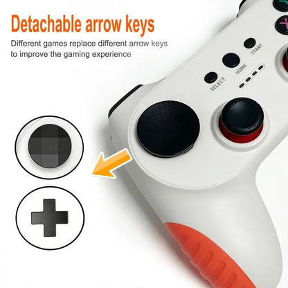 2026 New X10 PRO GameStick 128G 4K Video Game Console 3D Games Built-In 50K Games 40+ Emulators Retro Games Dual 2.4G Controller