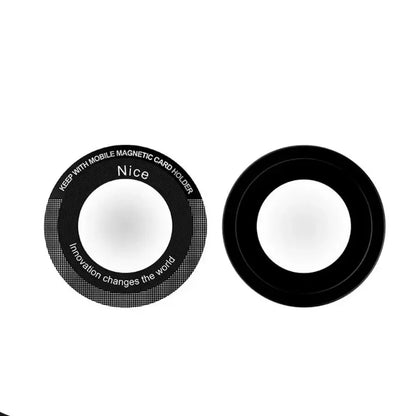 1pc Universal Magnetic Metal Ring Plate Sticker Wireless Charger Adapter for Magsafe Magnet Car Phone Holder Support
