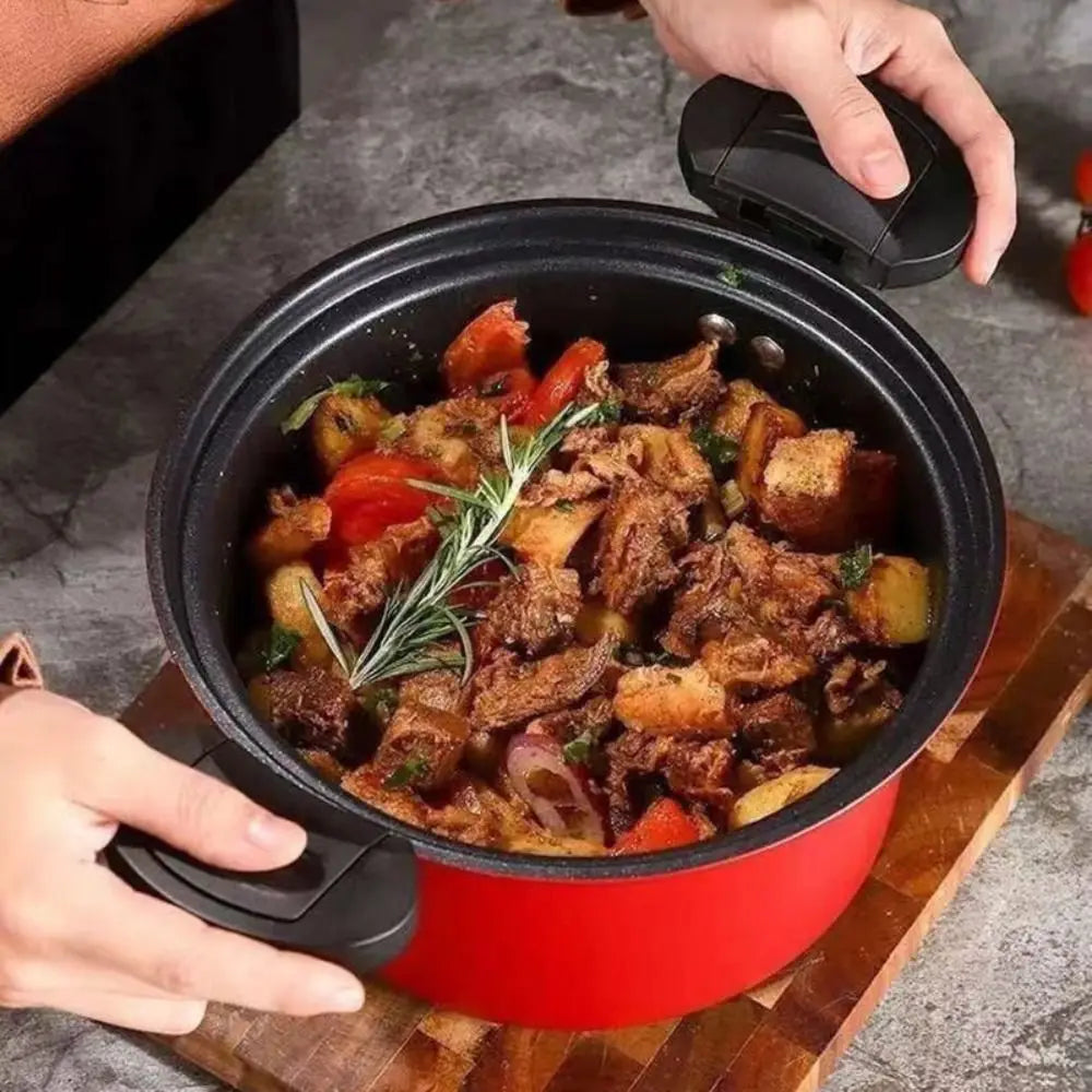 Multifunctional 3.5L Pressure Cooker Stew Pot Non-Stick Cooking Pots Kitchenware Micro Rice Cooker Induction Cooker Gas Stove