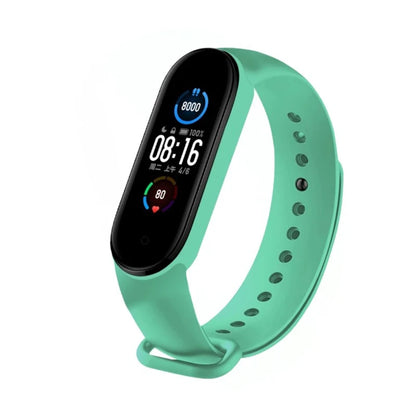 Montre connectée M6 pour homme et femme, bracelet de sport et de fitness, moniteur de fréquence cardiaque et de pression artérielle, étanche, multifonctions