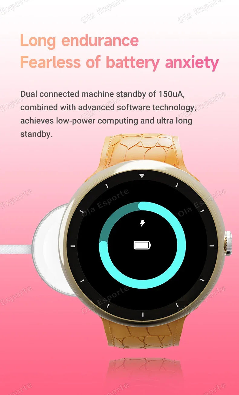 7 in 1 Strap Smart Watch Sports Watch Men Women AMOLED Screen GPS Bluetooth Calls Waterproof SmartWatch for Android IOS 2025 New