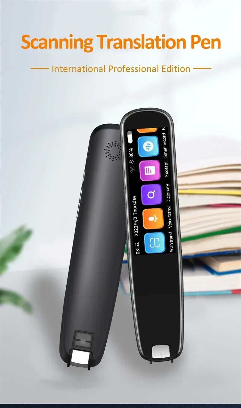 X10 Point Reading Translation Pen 3.76 Inches 142 Language Electronic Voice Scanning Pen Mutual Translation Dictionary Pen