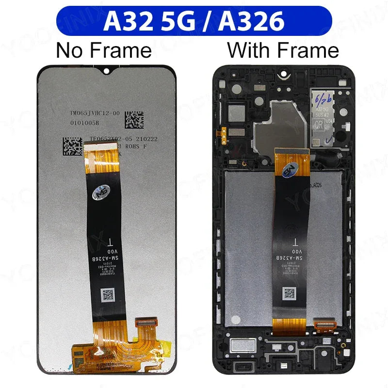 For Samsung Galaxy A32 4G LCD SM-A325F Display Touch Screen Digitizer For Samsung Galaxy A32 5G LCD SM-A326B Replacement
