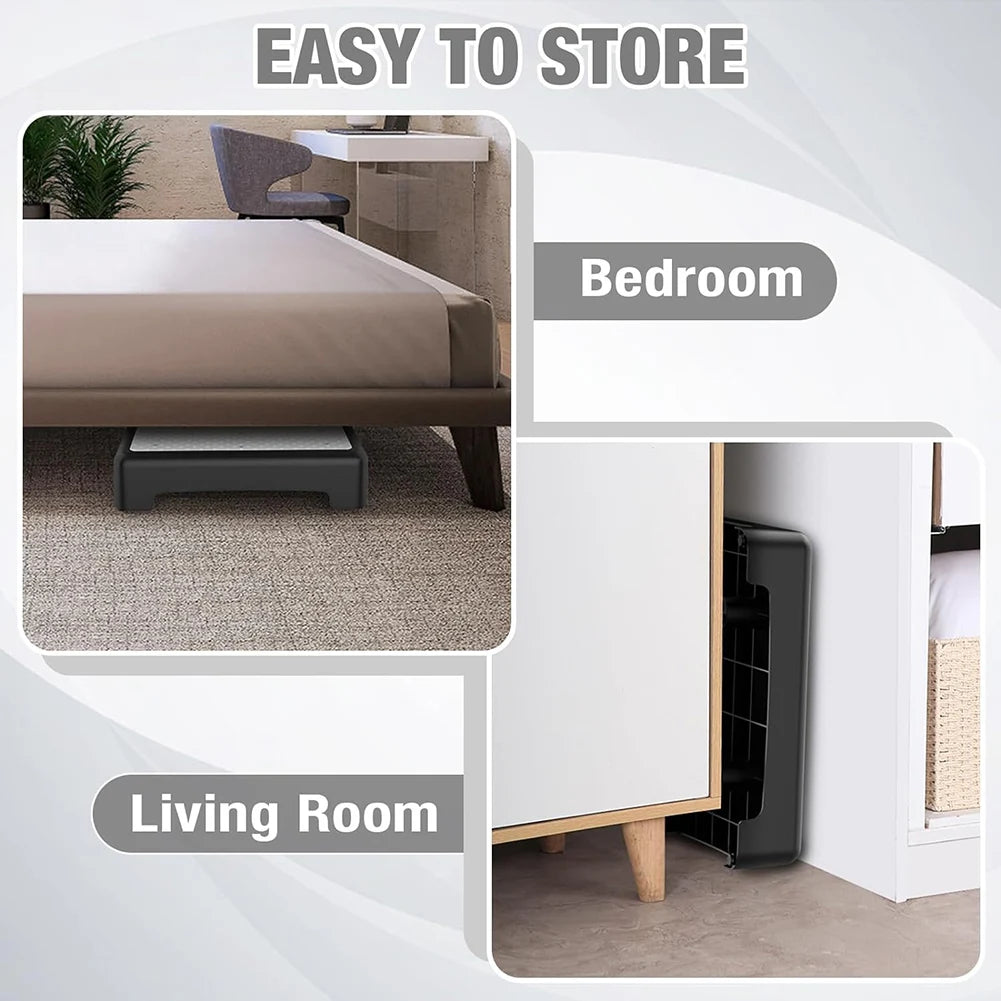 Marchepied de mobilité, plateforme antidérapante pour intérieur et extérieur, rehausseur portable pour adultes et seniors, marchepied de sécurité pour voiture, B