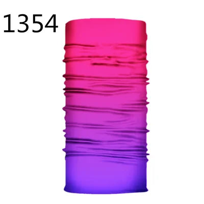 100% Polyester Solid color Microfiber Tubular Multifunction Motorcycle Scarf sports Headband Seamless Tube Bandanas Face Mask