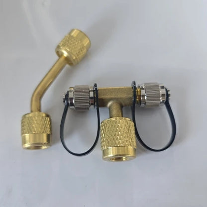 Vacuum Gauge VGW-mini Three-way Bend Adapter VGW-MINI Three-way Valve