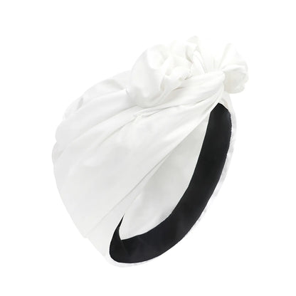 Woman Muslim Headscarf Cap Cotton Headband African Head Wraps Elegant Retro Turban for Ladies Beanies Caps Muslim Headpiece