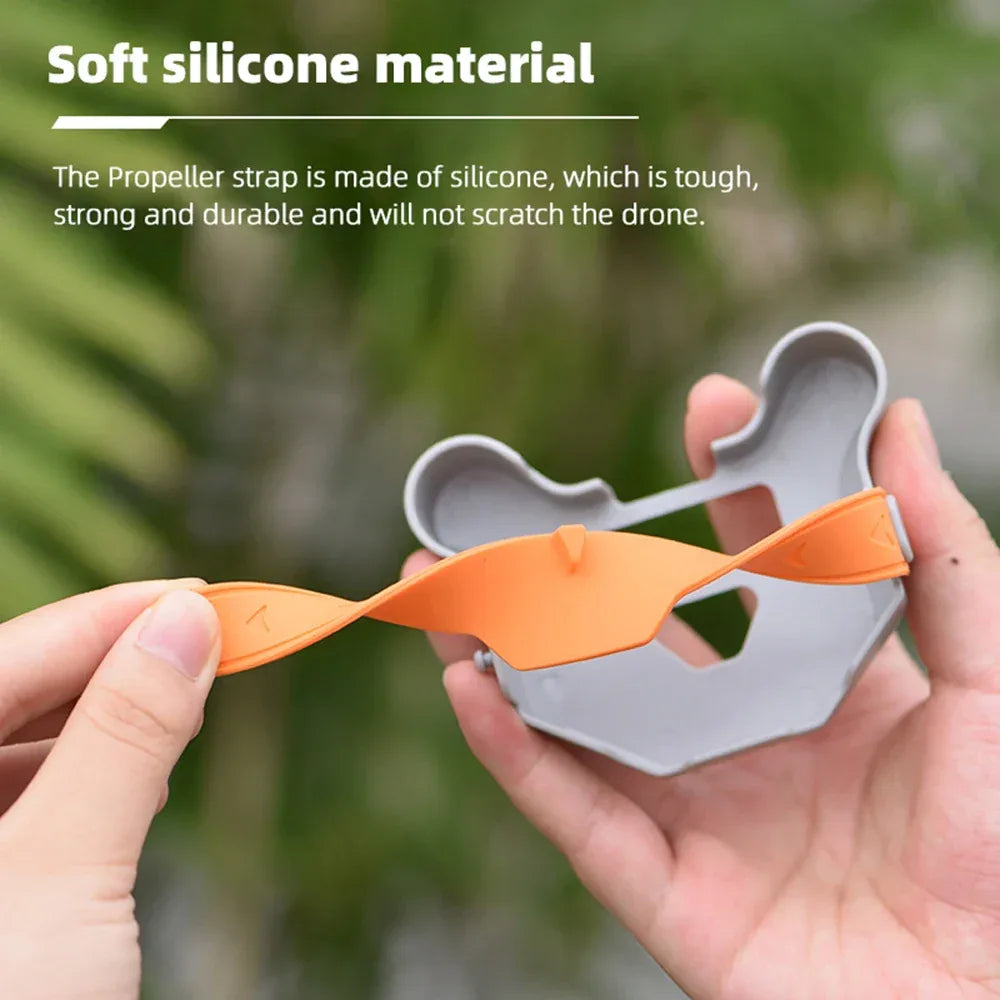 Propeller Holder For DJI Mini 4K/Mini 2 SE Drone Wings Stabilizer Bracket Blade Mount Protective Belt For Mavic Mini Accessories