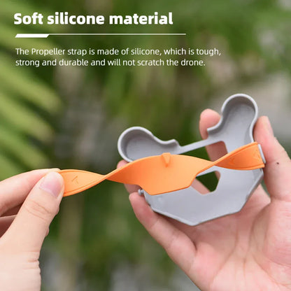 Propeller Holder For DJI Mini 4K/Mini 2 SE Drone Wings Stabilizer Bracket Blade Mount Protective Belt For Mavic Mini Accessories
