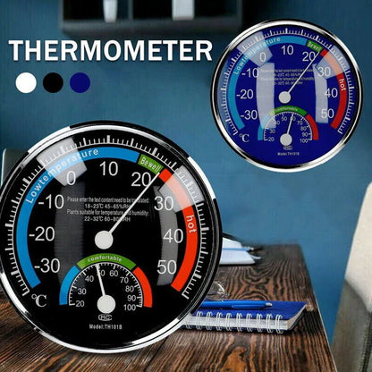 Thermometer Hygrometer for Thermo Analogue Humidity Room climate Control Inside
