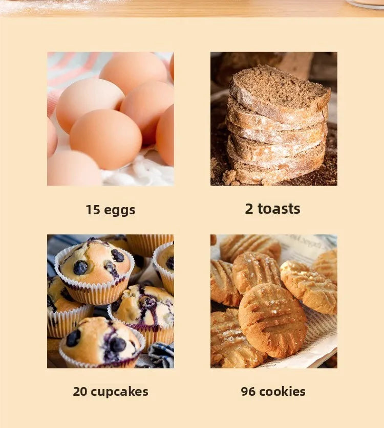 110V/220V Dragon Stand Mixer Small Household Multi-function Dough Kneader Cream Whisker Automatic LAB
