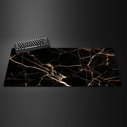 Marble Texture Mouse Pad New Large Computer Office Game Table Mats XXL 90x40 Rubber Anti-slip Gaming Keyboard Mat Long Desk Pads