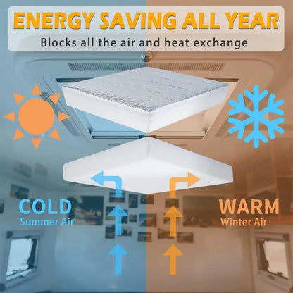 RV Skylight Cover Skylight Shade Insulator Cover Reflective Sunroof Cover Shade Sunshade For RV Vent UV Protection RV Blinds