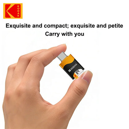 NEW KODAK T330 Micro SD Card Reader Type-C TF Memory Card High-speed OTG Adapter Suitable for Mobile Phones Tablets and Computer