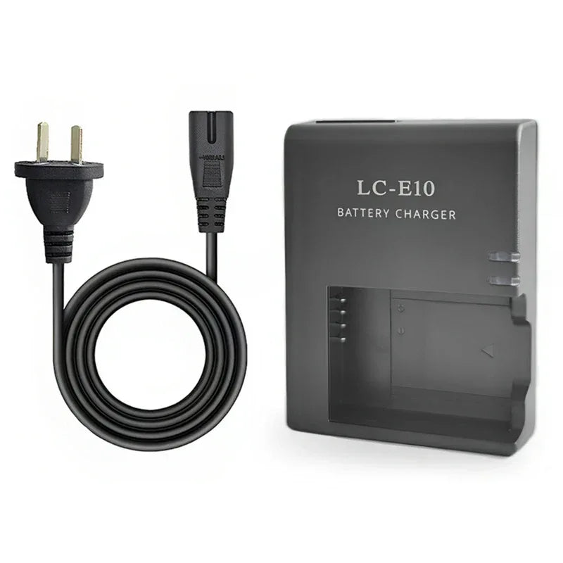 LC-E10/E LC-E10C LP-E10 BATTERY CHARGER For Canon LP-E10 EOS 1100D kiss X50 Rebel T3 EU Standard Plug