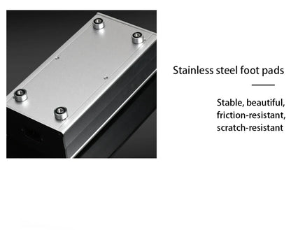 ATAUDIO HIFI Power Filter Audio Noise AC Power Conditioner Power Purifier Surge Protection with EU Outlets Power Strip