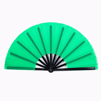 Boots on The Ground Clack Fan, 2025 New Large Holographic Folding Hand  Line Dance Popping Fan,Clap Fans for Line Dancing