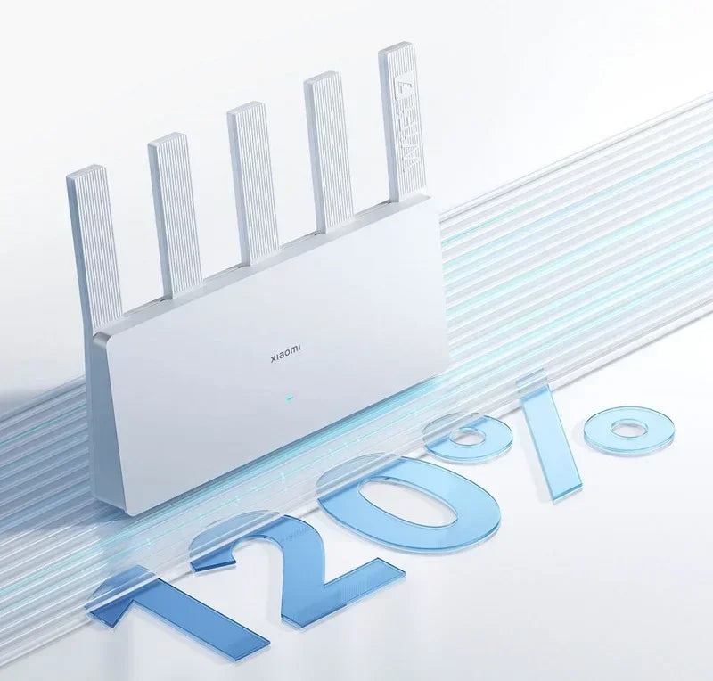 Xiaomi BE5000 Router Wi-Fi 7 Dual-Band Mesh System 2.4/5GHz with 2.5G Port IPTV Support OFDMA Signal Boost for Home or Gaming