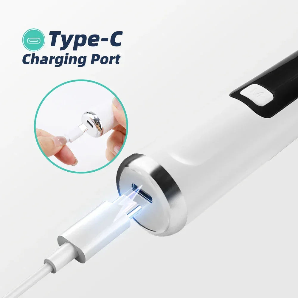 Ultrasonic Dental Scaler Tartar Remover 5 modes with LED Light Household Teeth Cleaning Tools Dental Cleaner Oral Care