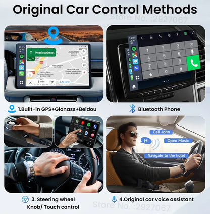HDMI CarlinKit Android 13 CarPlay Ai Box SDM660 6225 Wireless CarPlay Android Auto Video TV Streaming Box for OEM Car 8G+128G