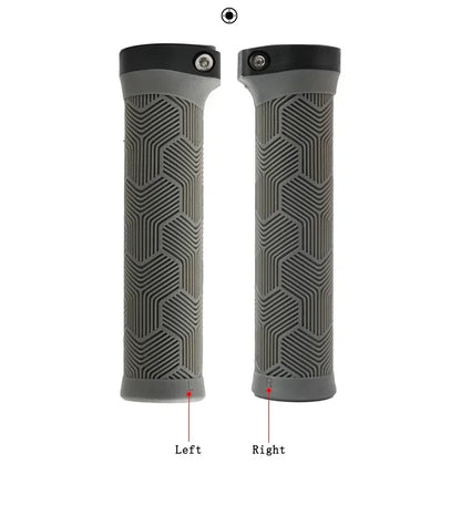 ODI Rubber Bicycle Grips 22mm Set Ergonomic MTB Handlebar Grips for Dirt Pit BMX And Mountain Bike in Purple Brown Pink Black