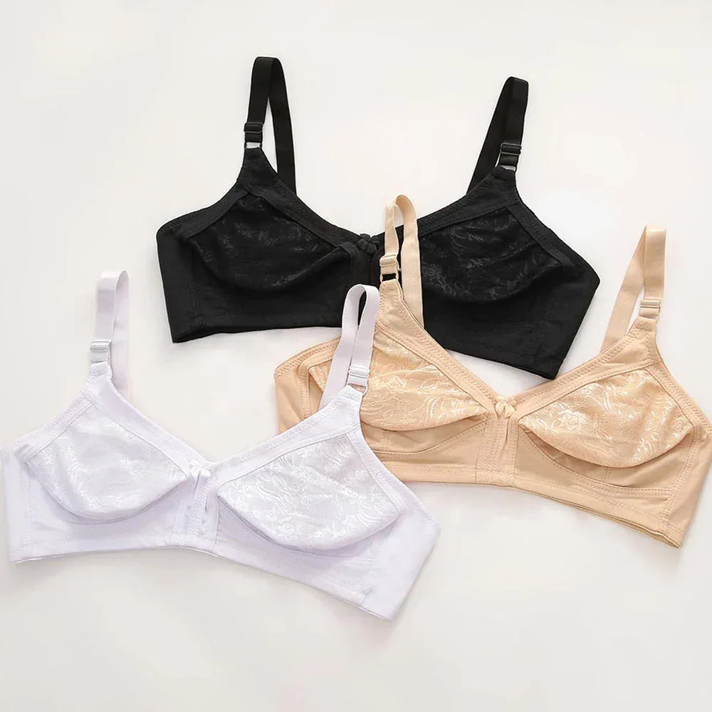 Ruralbras Sexy Women's Bras Wireless Full Coverage D/E/F for Plus Size Non Padded Comfort Soft Bra Minimizer Top Female Lingerie