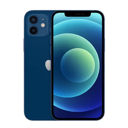 iPhone 12 Face ID 6.1" 4G RAM 64GB/128GB/256GB ROM Unlocked Smartphone OLED Screen A14 Bionic Chip Dual 12MP Cameras 12 Apple