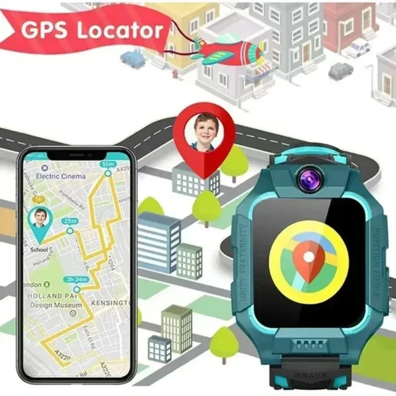 Xiaomi 5G Kids Smart Watch SOS Sim Card Call GPS Location Child SmartWatch Camera Waterproof Boys Girl Gift For Ios Android