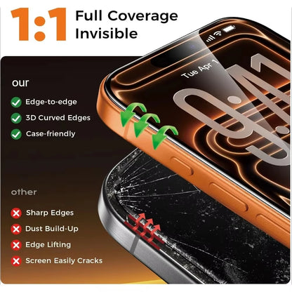 1-3PCS 8K Dust Free Easy Install Screen Protector For Xiaomi 15T Pro 13T 14T 14 T 11T 12T 11 Lite 5G Ne 10T 13 12 Tempered Glass