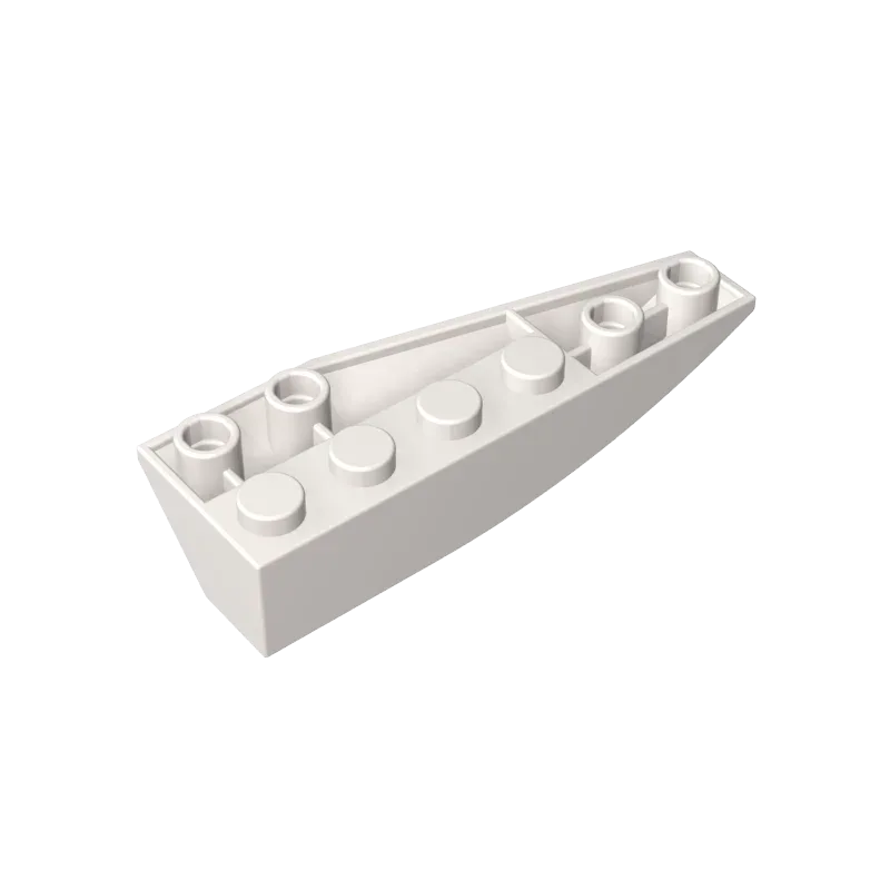 Gobricks 10PCS 41765 Bricks Wedge Curved Inverted 6 x 2 Parts Left Compatible MOC Building Block Adult Kids DIY Education Model