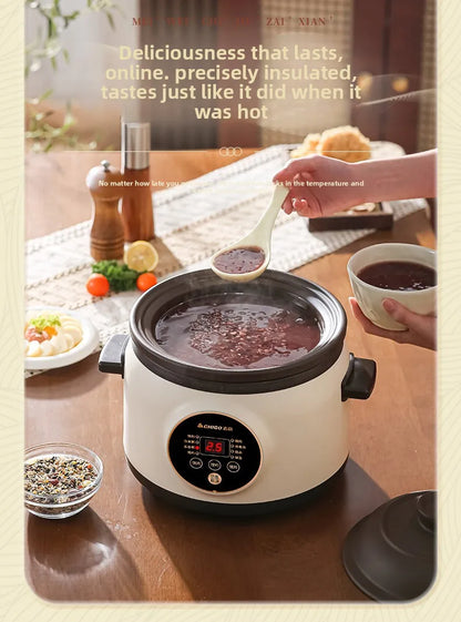 Electric slow cooker for baby food, ceramic household fully automatic stew pot, soup pot, electric slow cooker, porridge cooker