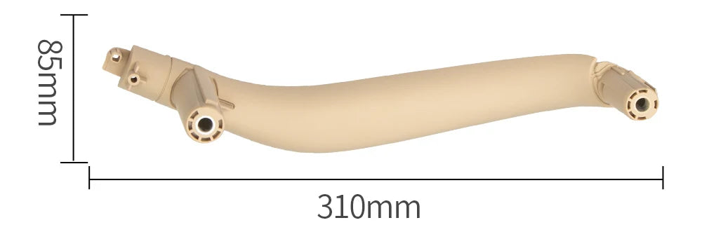 Left Right Single Car Inner Door Handle Interior Door Inside ABS Pull Handle Trim for BMW X5 X6 F15 F16 2014-2018