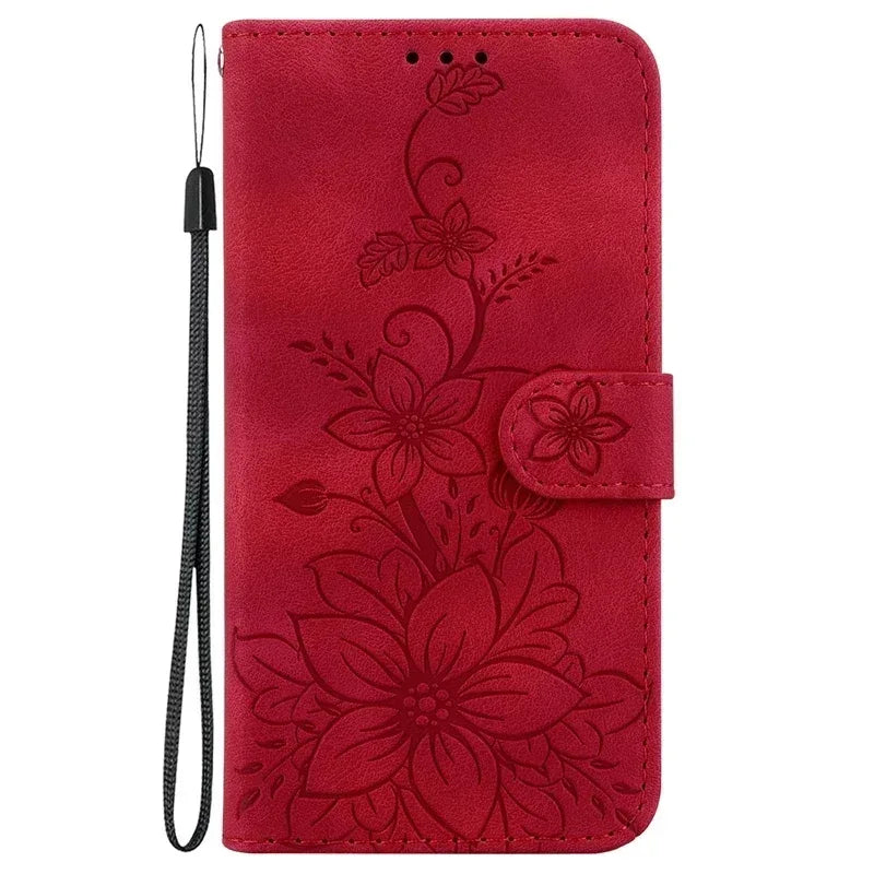For Xiaomi Redmi 13 Case Solid Color Leather Flip Phone Case for Xaomi Redmi 13 Cover Redmi13 13C 5G Wallet Card Slots Etui