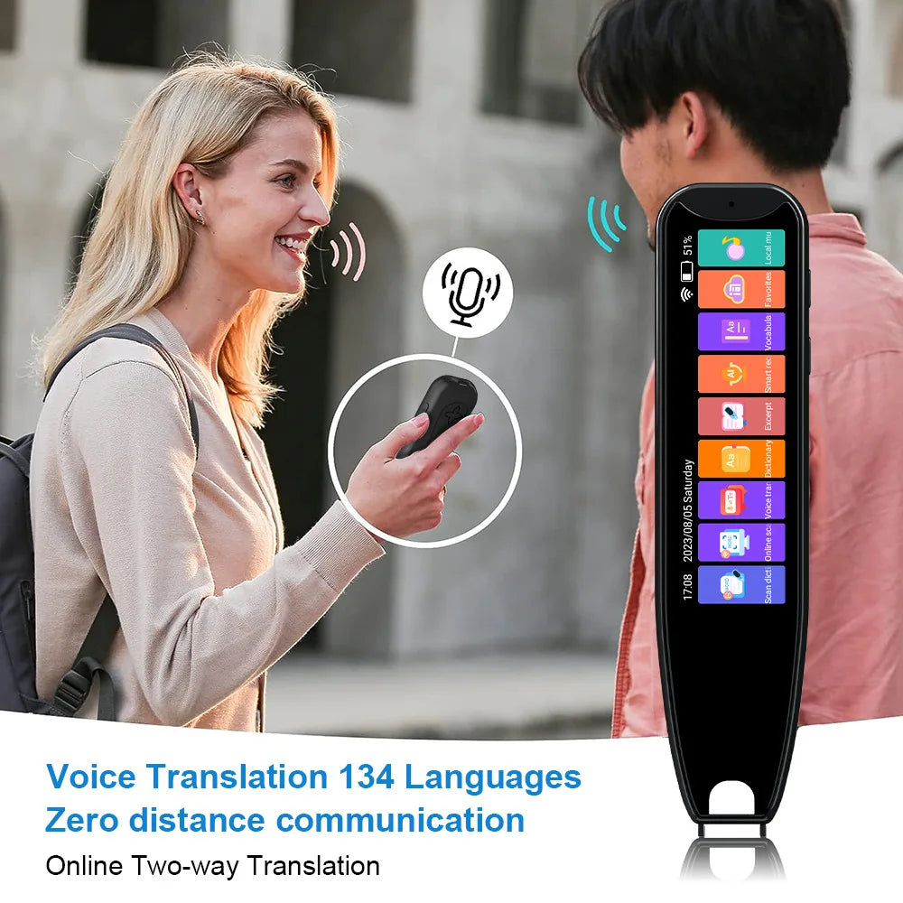 New MD22 Voice Translator Offline Scan Translation Pen  134 Voice Translation 9 OfflineTranslation Business Scanning Reading Pen