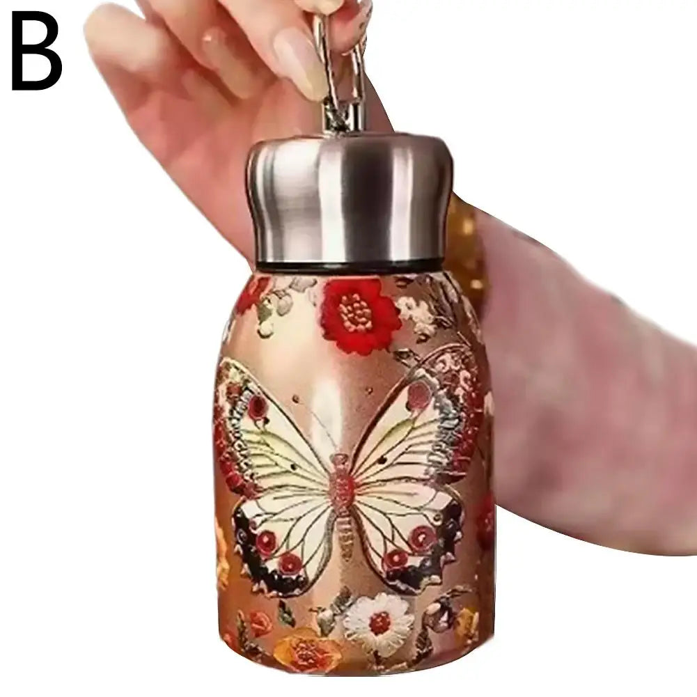 Creative Gift 316 Stainless Steel Insulated Cup 300ml Leak Proof Coffee Mug Durable Portable Water Bottle Outdoor Hiking