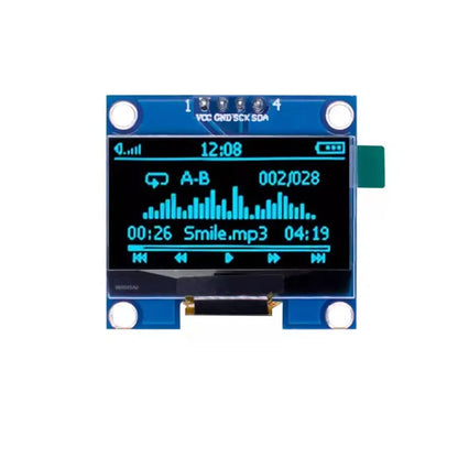 1.3 Inch Oled Module Witte Kleur 128X64 Oled Lcd Led Display Module 1.3 Iic I2C Spi Communiceren Voor Arduino Diy kit