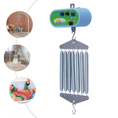 Electric Baby Swing Controller, Hanging Electric Cradle Control w/Adjustable Timer Swing Spring for Baby