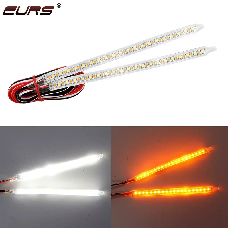 Car Rearview Mirror Indicator Lamp DRL Streamer Strip Flowing Turn Signal Lamp LED Car Light Source Turn Signals For Cars