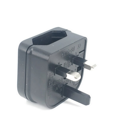 European Euro Eu 2 Pin To Uk 3 Pin Power Socket Travel Plug Adapter Converter Power Adapter Charger AC Power Cord Socket Outlet