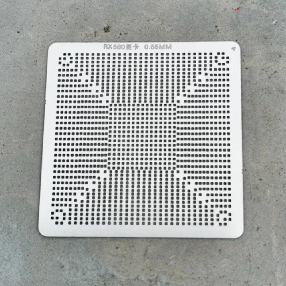 BGA Reball Stencil For RX580 RX580G 215-0876205 215-0876184  215-0909018 215-0910038 215-0910066 215-0910052 Graphics Chip Ball