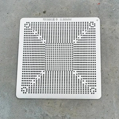 BGA Reball Stencil For RX580 RX580G 215-0876205 215-0876184  215-0909018 215-0910038 215-0910066 215-0910052 Graphics Chip Ball