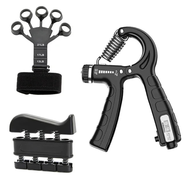 5-60Kg Adjustable Heavy Hand Gripper Fitness Hand Exerciser Grip Wrist Training Finger Gripper Hand Strengthener For Patient