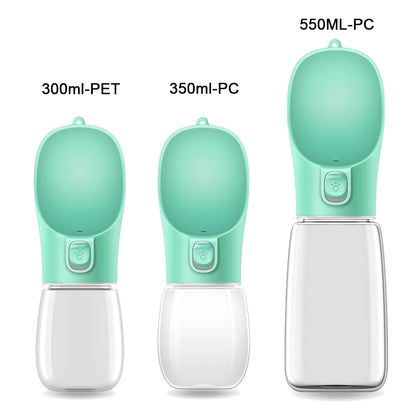 Portable Dog Water Bottle Pet Travel Water Drinker For Small Big Dogs Cat Outdoor Walking Puppy Drinking Bowl Chihuahua Supplies