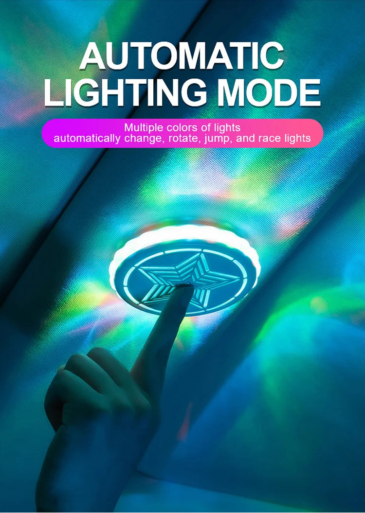 Car reading lights, LED interior sound controlled ambient lights, car trunk lighting, wireless wiring free decorative lights