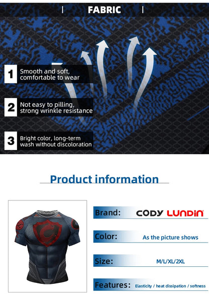 Hot Sell 3Digital Printed MMA BJJ Rash Guard Compression Shirt for Grappling Wrestling Daily MMA BJJ No-Gi Fitness Tee Shirts