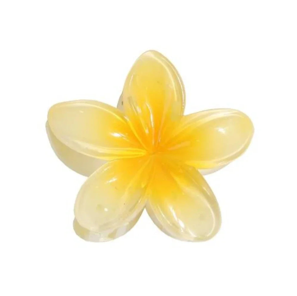 New Flower Shape Hair Claw Clips for Women Girls Barrette Crab Claw Clip Ponytail Hairpins Bath Beach Headwear Hair Accessories